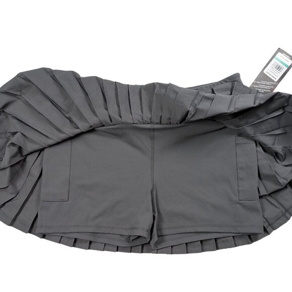 Head Gray Pleated Tennis Skirt/Skort with built-in shorts Size XL - Picture 4 of 8